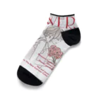 YUZUDASUのFloweryuzu Ankle Socks