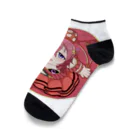 個人Vtuberテンタクル七海ショップSUZURI支店のまんまるテンタクル七海 Ankle Socks