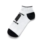Ａ’ｚｗｏｒｋＳのハコクマ（黒） Ankle Socks