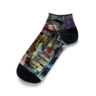 月が輝くこんな夜にの如月書店 Ankle Socks