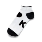 YUKA WATANABE | YUKASUKE Designのeye Ankle Socks