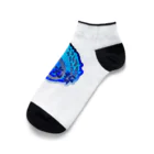Ａ’ｚｗｏｒｋＳの火焔光背 氷炎（日本語コレクション） Ankle Socks