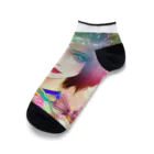 💖宇宙整体♪🌈♪こころからだチャンネル♪💖のuniversal Princess Ankle Socks