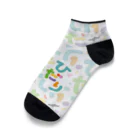 MEWのみぎとひだり一左 Ankle Socks