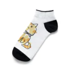 保護ねこカフェ もりねこのえびぞう Ankle Socks