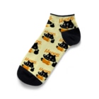 kocoon（コクーン）の満腹ハッピー犬 Ankle Socks