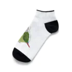 mariechan_koboの107 ウロコインコシナモン simple Ankle Socks