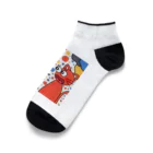 ネコネココネコネのびっくりキャッツ Ankle Socks