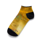 qasr el asulの古代エジプト　K24ゴールドカラー　(スカラベ • バステト • ロータス) Ankle Socks