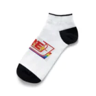 コマンドボリショイのPURE-J女子プロレスロゴ入り靴下 Ankle Socks