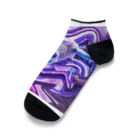 Bayside_BudsのPurple Sheep Ankle Socks