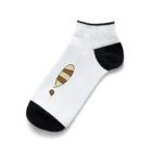 タカのビックリマーク尻尾 Ankle Socks