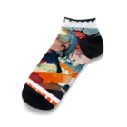 JUNの平和の祈り 01 Ankle Socks