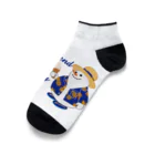 キッズモード某の真夏のスノーマン Ankle Socks