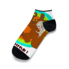 スナック園芸のいろいろ。のチョコピからの警告グッズ Ankle Socks