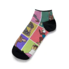 kuuleiのYOGA × Animals Ankle Socks