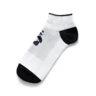 おみタイムselectionのパンダそのまま Ankle Socks