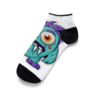 GoodsGalaxyArtの優しいモンスター・コルドくん Ankle Socks