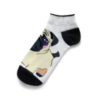 大崎　徹のパグ Ankle Socks