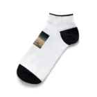 AI美女（appurin）公式グッズのスペースロケットと少年 Ankle Socks