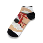 Bad Daddy at SUZURI のニッポン レトロ調シンボル Ankle Socks