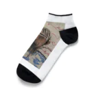 ねずみのぴぃちゃんの溶け出す顔にタバコを吸う。 Ankle Socks