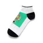 Oyg_Challengeのドクロちゃん Ankle Socks