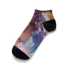 💖宇宙整体♪🌈♪こころからだチャンネル♪💖のhealing mermaid LARA Ankle Socks