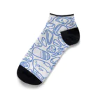 TYの海の石柄 Ankle Socks