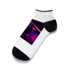 QuirkyRockeyのNEONB Ankle Socks