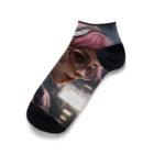 SONESONEのサイバーパンクシティの少女２ Ankle Socks