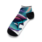 RISE　CEED【オリジナルブランドSHOP】のサメ型宇宙船の奇想天外 Ankle Socks