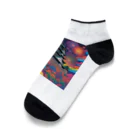 MINTDAISYの煌めきのNightSky Ankle Socks