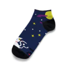 Amasyuiroのmagboxシリーズ　猫月夜 Ankle Socks