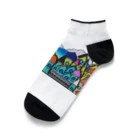 MoriArt の発展的 Ankle Socks
