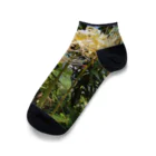 MMの白いひがん花 Ankle Socks