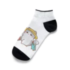 短足猫のなんとぬんのバケーション中なんぬん！ Ankle Socks