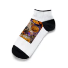 チワワ愛好家ショップの魔女の呪文★チワワのハロウィン変身マジック Ankle Socks