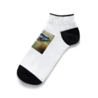 angler_kmの荒磯の王者　ヒラスズキ Ankle Socks