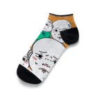 おっとっとといショップの赤ちゃんたくさんバージョン Ankle Socks