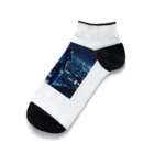 桜ですの月夜侍 Ankle Socks