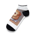 mofu mofu309の食パンポポロ　マドリード　板橋　AJ Ankle Socks