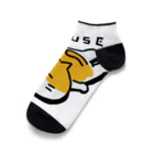 うつぶせネコのお店のうつぶせネコ Ankle Socks