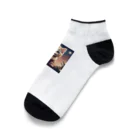 オタカラ館の笑顔の子猫グッズ Ankle Socks