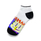 kusudashikaのおいらソフトクリームマン Ankle Socks