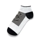 HOUEIのスカル Ankle Socks