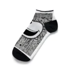 キャプテンの今日も元気にスマイルくん Ankle Socks