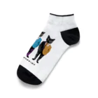 猫神の猫スーツ Ankle Socks