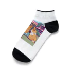 Cute dogsのI love my dogs Ankle Socks