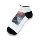 G7のショップの幻想の楽園  Fantasy Haven Castle Ankle Socks